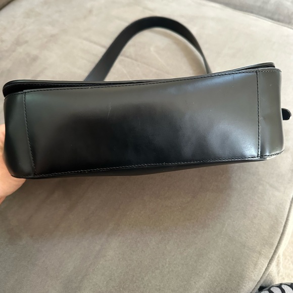 Ann Taylor Loft Black Faux Suede Bag - Picture 8 of 10